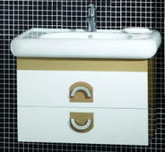 Конзолен PVC шкаф с мивка