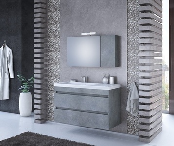 МДФ мебел за баня Luxus 100 Granite