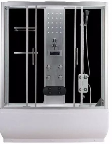 Елегантна душ кабина с хидромасажна система 150см