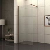 Стилен статичен параван за баня ICS 117/80