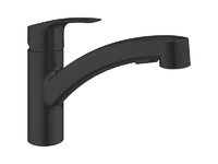 Стоящ кухненски смесител Eurosmart Black Matt