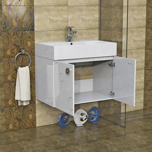 Долен шкаф за баня Мио 70x58x42см
