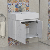 Долен шкаф за баня Грация 60x58x42см