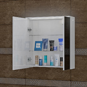 Горен шкаф за баня Модена 55x60x15см