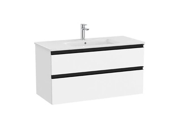 MDF шкаф за баня The Gap Unik White Matt 100