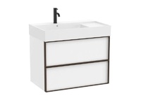 Висящ шкаф за баня Inspira Unik White Matt 80см